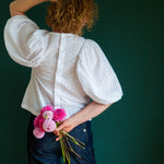 Evi Blouse 34 - 52 sewing pattern and instructions - Sewando