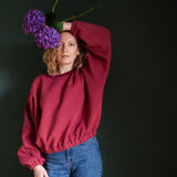 Smilla Sweater 34 -52 Schnittmuster und Anleitung - Sewando