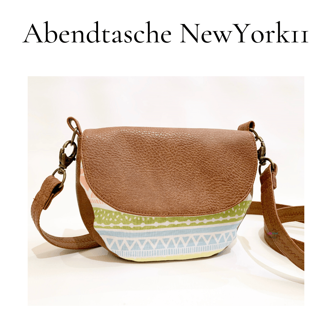 eBook Abendtasche NEW YORK11 Nähanleitung Schnittmuster - Sewando