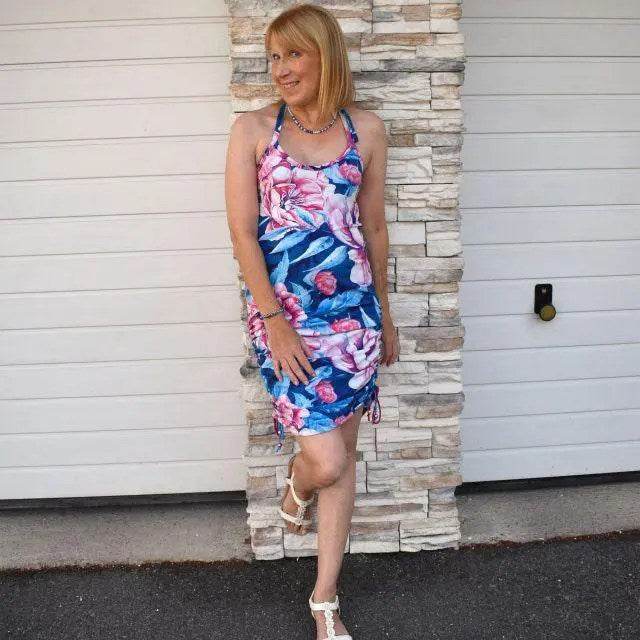Schnittmuster Kleid/Shirt Achat Summer Gr. A - M DE/EN/FR BU 76-134cm - Sewando