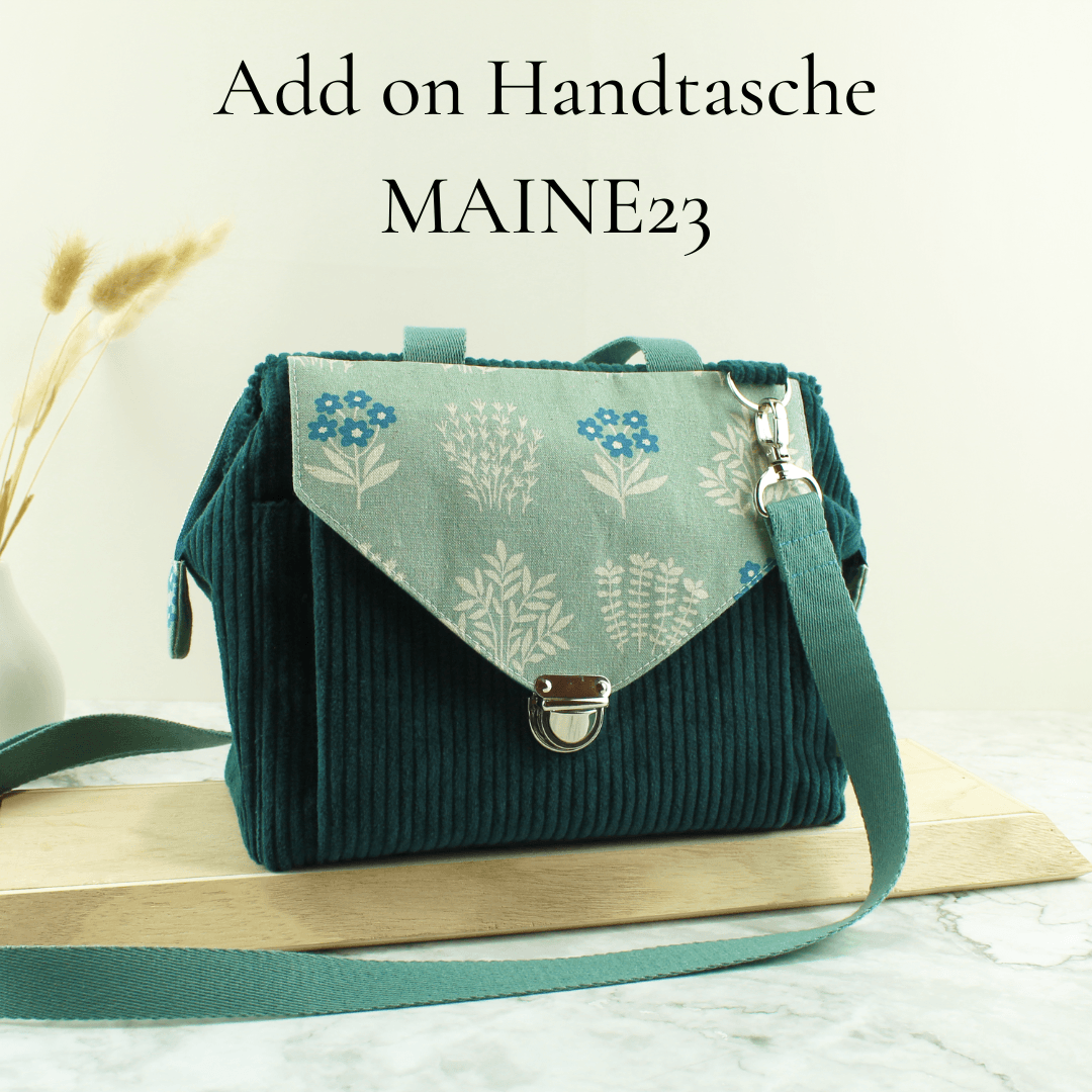 eBook Add on Handtasche MAINE23 Nähanleitung Schnittmuster - Sewando