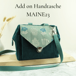 eBook Add on Handtasche MAINE23 Nähanleitung Schnittmuster - Sewando