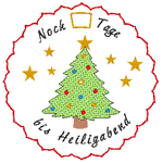 Stickdatei - Adventskalender / Drehkalender Tannenbaum - Sewando