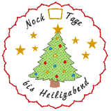 Stickdatei - Adventskalender / Drehkalender Tannenbaum - Sewando