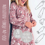 ADD-ON ÄRMEL-KOLLEKTION - 20 ÄRMEL FÜR KAJA, SINJE, MALI & HILJA | 3 Weiten Gr. 86-164 - Sewando
