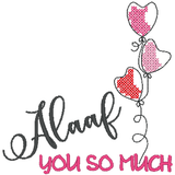 Stickdatei - Alaaf you so much - Sewando