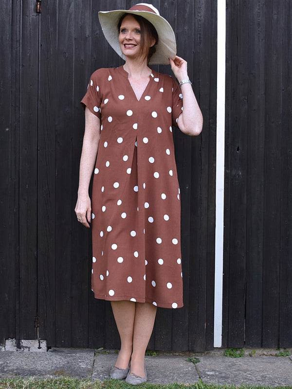 Schnittmuster Alisson - Bluse oder Kleid Gr. 34-54 - Sewando