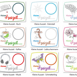 Stickdatei - Mugrugset "Kleine Auszeit" mit 9 Motiven