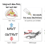 Stickdatei - Sprüche-Set für Babylätzchen - Sewando