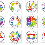 Stickdatei 3-in-1 Rainbow-Mix (12 Dateien) - Sewando