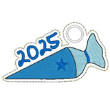 Stickdatei Anhänger Schulkind & Schultüte 2025 - Sewando