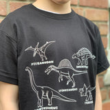 Plotterdatei "DINOSAURS - Die 9 beliebtesten Dinosaurier" dxf, svg, jpeg