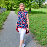 Schnittmuster "Schößchen-Shirt EMMELIE" Gr. 34 - 52