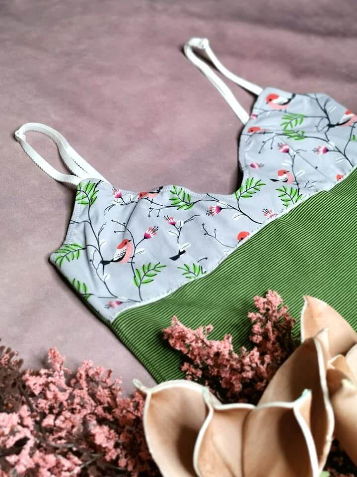 #Camysole | Camisole Top | Trägerhemdchen, Unterhemd Gr. 32-58 Cup AA bis E/F - Sewando