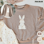 Hasen Applikation - Ostern DIY Appli Vorlage - Sewando