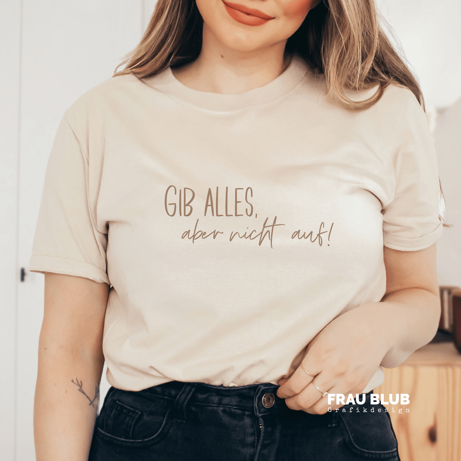 Gib alles, aber nicht auf!- Plotterdatei - Sewando