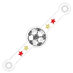 Stickdatei - Fußballparty Set - Sewando
