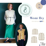 Ilvy Weste 34–52 – Schnittmuster und Anleitung