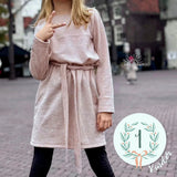 KLEID INSA | Nähanleitung und Schnittmuster | 3 Weiten Gr. 86-164