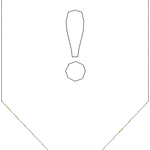 Stickdatei - Buchstaben-Wimpelkette A-Z & Motive - Sewando