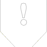 Stickdatei - Buchstaben-Wimpelkette A-Z & Motive - Sewando