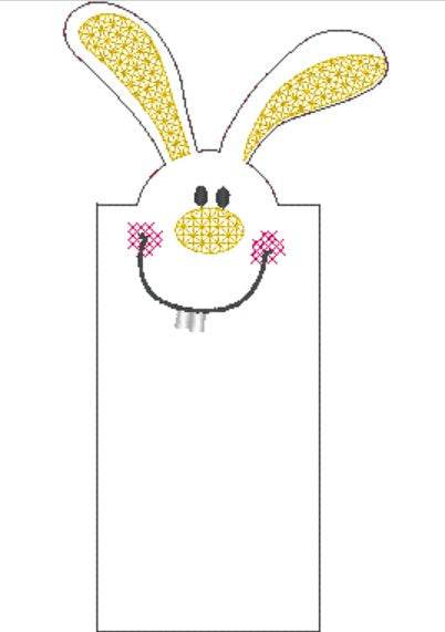 Stickdatei BUNNY Hüllen für Schokolade, Schokoriegel, Geldscheine etc. - Sewando