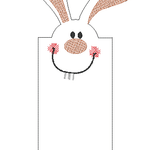 Stickdatei BUNNY Hüllen für Schokolade, Schokoriegel, Geldscheine etc. - Sewando