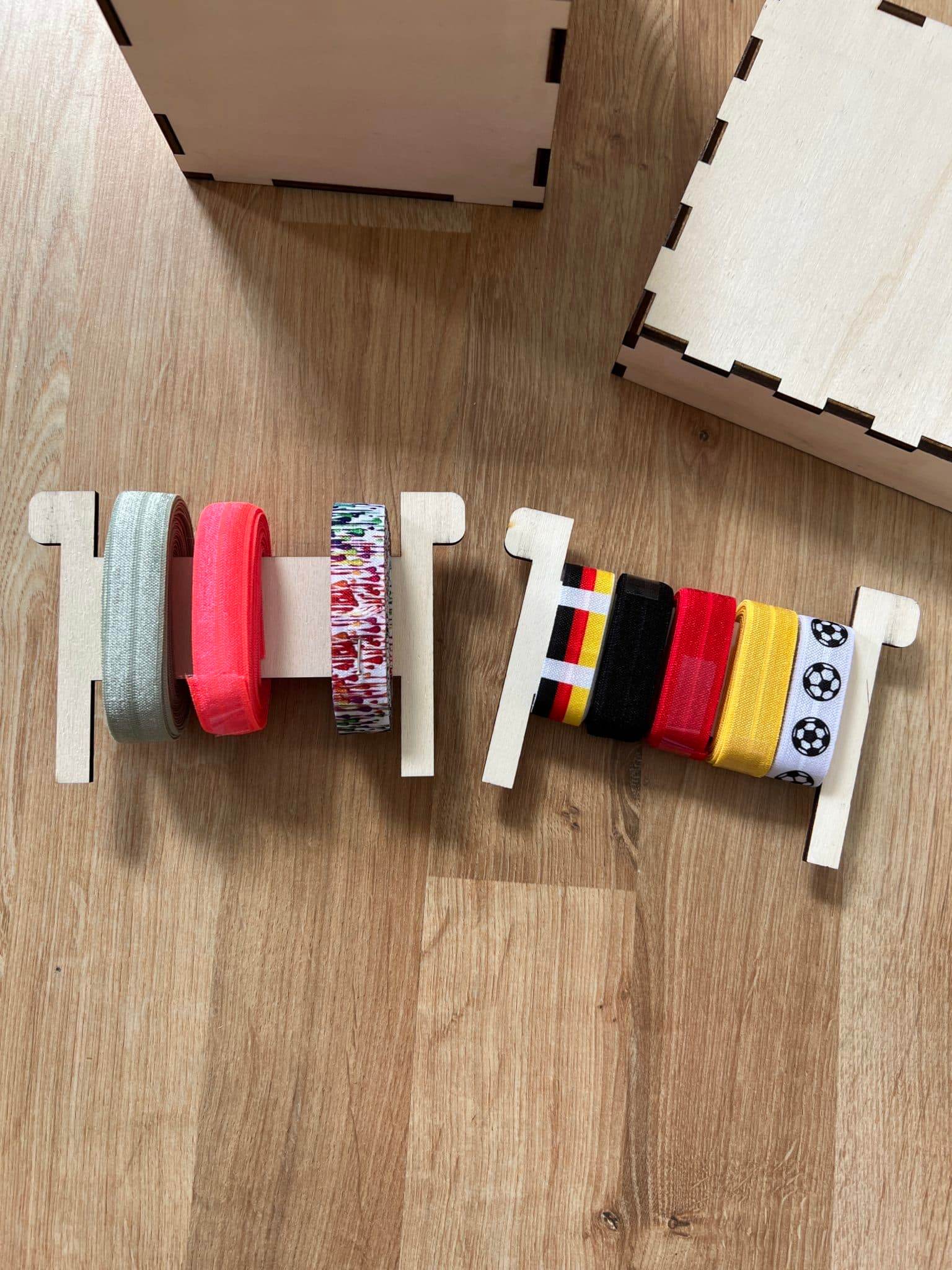 Basteln mit Laserdatei Bänder Box | SVG - Sewando