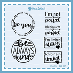 Plotter- Laserdatei Be you - Sewando