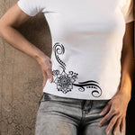 Blumenranke | SVG, DXF & PNG Plotterdatei, Laserdatei - Sewando