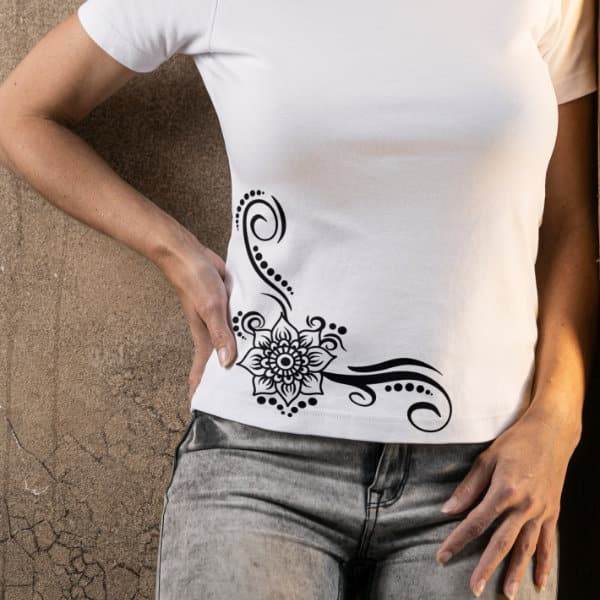 Blumenranke | SVG, DXF & PNG Plotterdatei, Laserdatei - Sewando