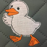 Stickdatei - Entenparade (4 Doodle-Dateien) + 2 Gratisdateien - Sewando