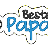 Stickdatei - Anhänger-Set "Beste Mama & Bester Papa"