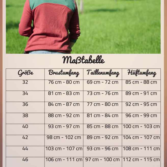 E-Book Pullover MissWohlbehagen 32-50 Schnittmuster - Sewando