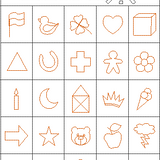 Stickdatei - Spiel "BINGO" für maximal 6 Kinder (mit Motiven)