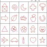 Stickdatei - Spiel "BINGO" für maximal 6 Kinder (mit Motiven)