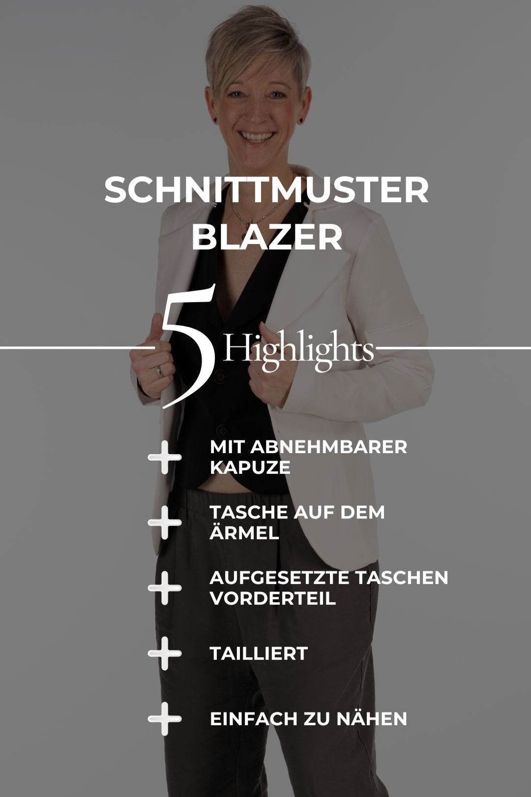 E-Book und Schnittmuster | Blazer S-XL - Sewando