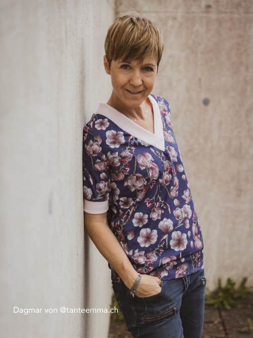 Blusenshirt Thilda Ebook - Sewando