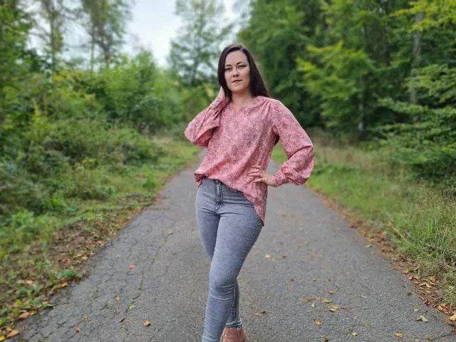 Schnittmuster Bluse Beryll Gr. A - M DE/EN/FR - Sewando