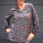 Schnittmuster Bluse Beryll Gr. A - M DE/EN/FR - Sewando