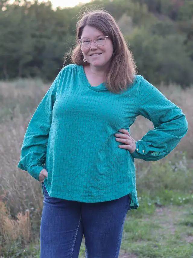 Schnittmuster Bluse Beryll Gr. A - M DE/EN/FR - Sewando