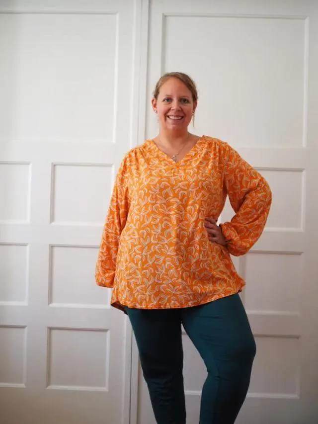Schnittmuster Bluse Beryll Gr. A - M DE/EN/FR - Sewando