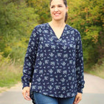 Schnittmuster Bluse Beryll Gr. A - M DE/EN/FR - Sewando