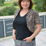 Schnittmuster Bolero Boji Gr. A - M DE/EN/FR. BU 76-134cm - Sewando