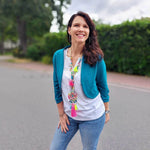 Schnittmuster Bolero Boji Gr. A - M DE/EN/FR. BU 76-134cm - Sewando