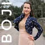 Schnittmuster Bolero Boji Gr. A - M DE/EN/FR. BU 76-134cm - Sewando