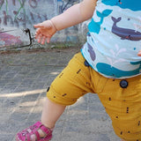 E-Book Kurze Hose BeinHalbRein mit Knopflochgummi 74-152 Schnittmuster - Sewando