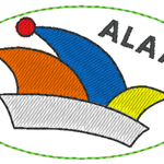 Stickdatei - Brosche / Anstecker ALAAF & HELAU - Sewando