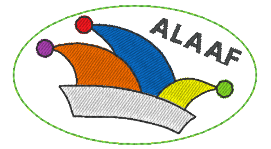 Stickdatei - Brosche / Anstecker ALAAF & HELAU - Sewando