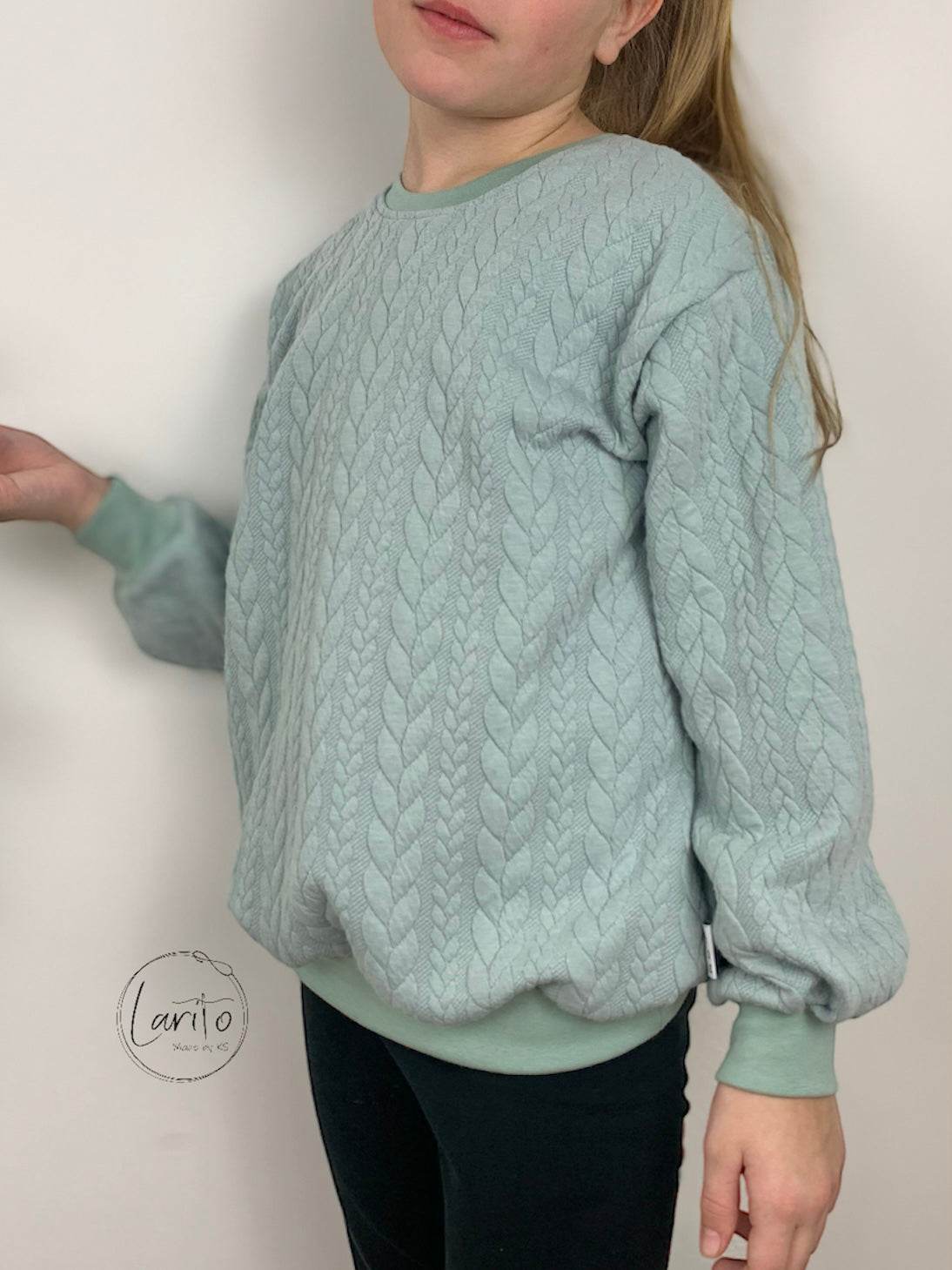 Schnittmuster E-Book MiniHeimelig Oversize Pullover Gr. 86-164 - Sewando